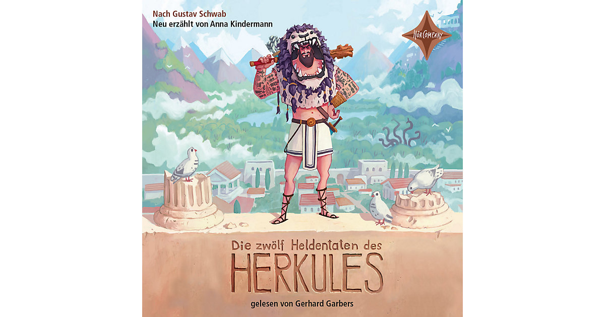 Die zwölf Heldentaten des Herkules, 1 Audio-CD Hörbuch Die zwölf Heldentaten des Herkules, 1 Audio-CD Hörbuch von Hörcompany