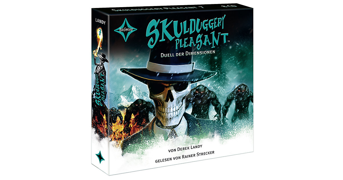 Skulduggery Pleasant: Duell der Dimensionen, 8 Audio-CDs Hörbuch Skulduggery Pleasant: Duell der Dimensionen, 8 Audio-CDs Hörbuch von Hörcompany