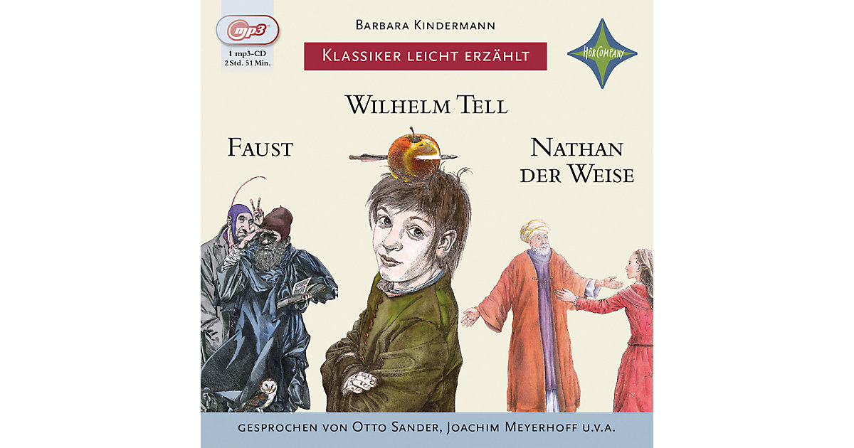 Weltliteratur Kinder, Deutsche Klassik, 3 Audio-CDs Hörbuch Kinder Weltliteratur Kinder, Deutsche Klassik, 3 Audio-CDs Hörbuch Kinder von Hörcompany