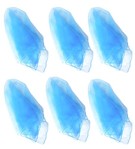 Hoerev Kleine Packung mit 6 Juggling (Tanz) Schals 60cmx60cm Kleine Floaty Schals für Kleine Leute,6 Hellblau Hoerev Kleine Packung mit 6 Juggling (Tanz) Schals 60cmx60cm Kleine Floaty Schals für Kleine Leute,6 Hellblau von Hoerev