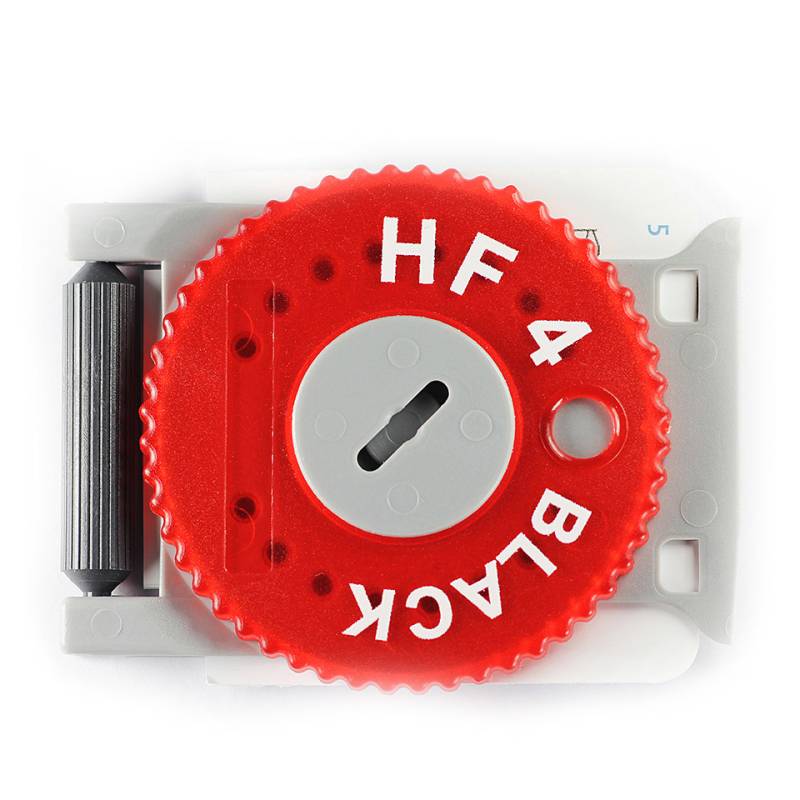 Hörluchs HF4 Filter Black Dispenser red Cerumenfilter von Hörluchs