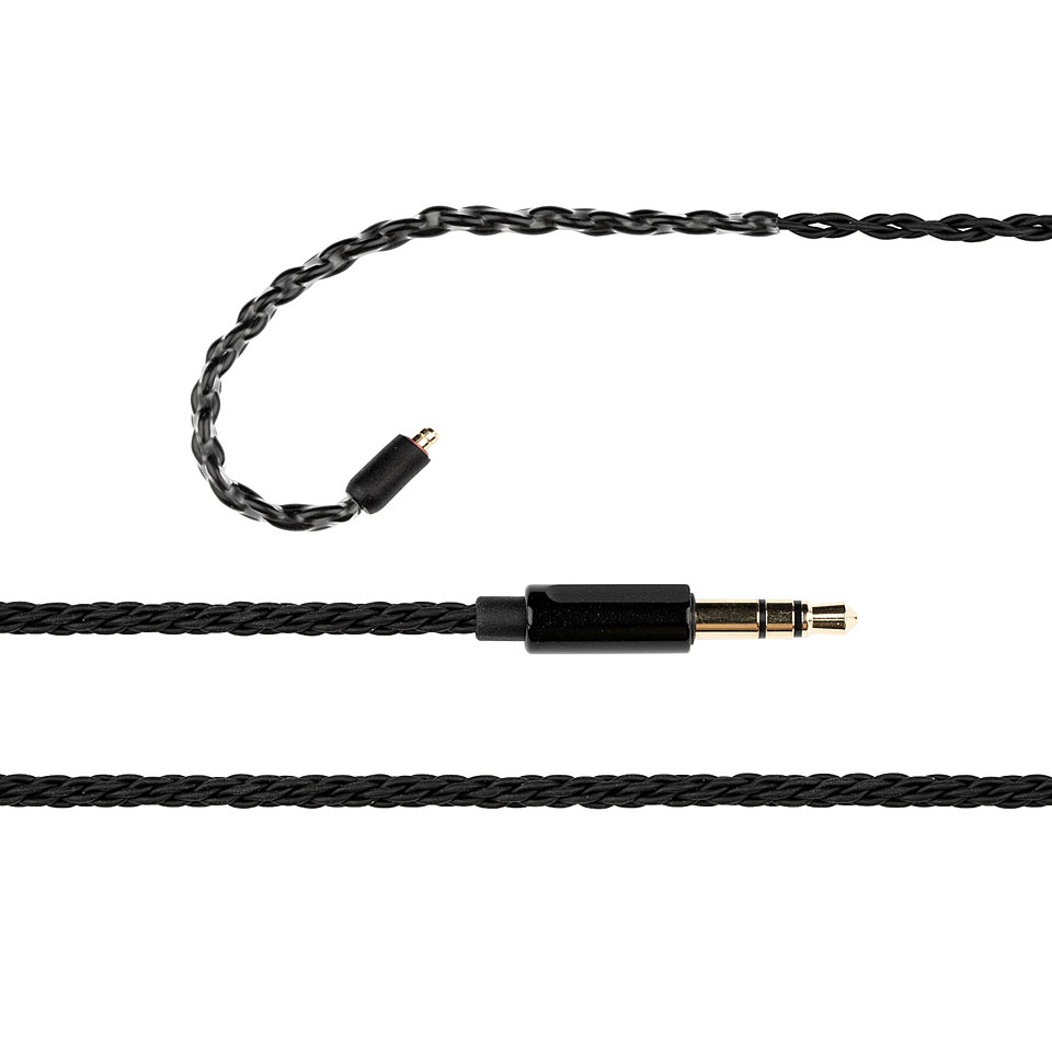 Hörluchs High-End Cable T2 black In-Ear Kabel von Hörluchs