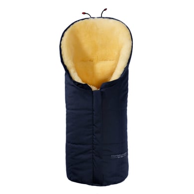 Hofbrucker Kinderwagen Lammfell Fußsack für Babywanne Eskimo Navy Blue Hofbrucker Kinderwagen Lammfell Fußsack für Babywanne Eskimo Navy Blue von Hofbrucker