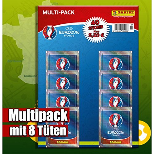 Panini 105203 UEFA EURO Sticker 2016 - Multipack Panini 105203 UEFA EURO Sticker 2016 - Multipack von HOFFMANN