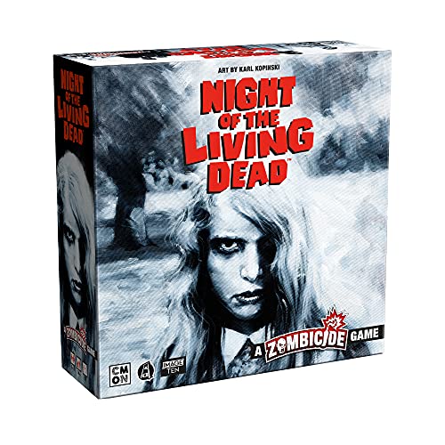 Guillotine Games Cool Mini or Not, Zombicide: Night of The Living Dead, Board Game, 1 to 6 Players, 60 Minutes Playing time, Ages 14+ von CMON