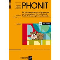 PHONIT: Ein Trainingsprogramm zur Verbesserung der phonologischen Bewusstheit und Rechtschreibleistung im Grundschulalter von Hogrefe Verlag
