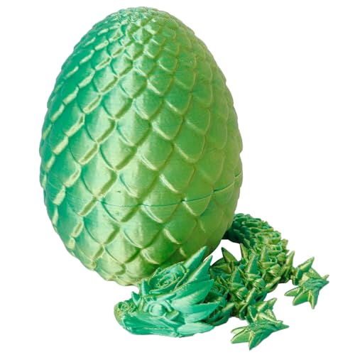 Hogvinnatil 3D Gedrucktes Drachenei Dragon Spielzeug Für Erwachsene Kinder Gedruckter Dragon Beweglicher Dragon Figuren Für Easter Weihnachtstag Schreibtisch Dekoration Hogvinnatil 3D Gedrucktes Drachenei Dragon Spielzeug Für Erwachsene Kinder Gedruckter Dragon Beweglicher Dragon Figuren Für Easter Weihnachtstag Schreibtisch Dekoration von Hogvinnatil