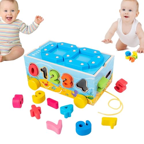 Hogvinnatil Digitale Bausteine, Blockspielzeug für Kinder - Niedliche Mathematikblöcke in Zahlenform - Vorschulpädagogisches Spielzeug, Formsortierer, frühes Lernen, Spaß aus für Kinder von 1–3 Hogvinnatil Digitale Bausteine, Blockspielzeug für Kinder - Niedliche Mathematikblöcke in Zahlenform - Vorschulpädagogisches Spielzeug, Formsortierer, frühes Lernen, Spaß aus für Kinder von 1–3 von Hogvinnatil