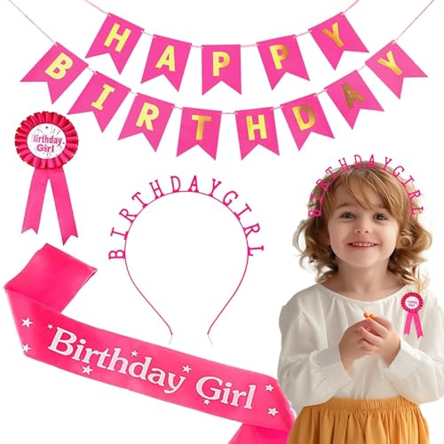 Hogvinnatil Geburtstagskrone und Schärpe, Geburtstagsking Crown für,Alles Gute zum Geburtstag Abzeichen für Kinder | Happy Festival Badge Dekoratives Haarband für Kostümparty Hogvinnatil Geburtstagskrone und Schärpe, Geburtstagsking Crown für,Alles Gute zum Geburtstag Abzeichen für Kinder | Happy Festival Badge Dekoratives Haarband für Kostümparty von Hogvinnatil