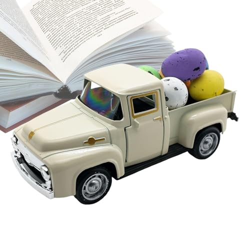 Hogvinnatil LKW Osterdekor, Osterwagen - Fahrzeugspielzeugmodell mit Eiern | Vintage -LKW -Modell für Ostern Spring Holiday, Heimküchenstufe Tablettoperie -Bücherregal -Dekoration Hogvinnatil LKW Osterdekor, Osterwagen - Fahrzeugspielzeugmodell mit Eiern | Vintage -LKW -Modell für Ostern Spring Holiday, Heimküchenstufe Tablettoperie -Bücherregal -Dekoration von Hogvinnatil