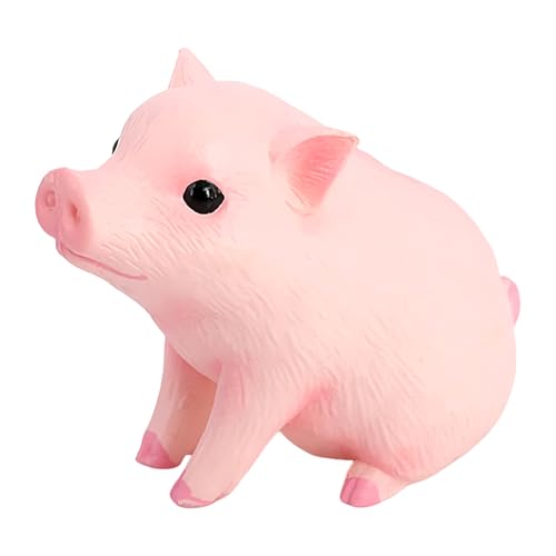Hogvinnatil Miniatur Tierfiguren - Sammelbare Kleintier-Deko Figuren - Vorschule Lernspielzeug Hamster Panda Schlange für Puppenhaus Deko Landschaftsgestaltung von Hogvinnatil