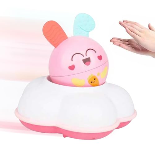 Hogvinnatil Musical Crawling Toy für Kleinkind, kriechendes Hasenspielzeug - Light-up Educational Crawling Bunny Kid Game,Multifunktionales lustiges Entwicklungslernspielzeug für Innenhäuser im Freien von Hogvinnatil