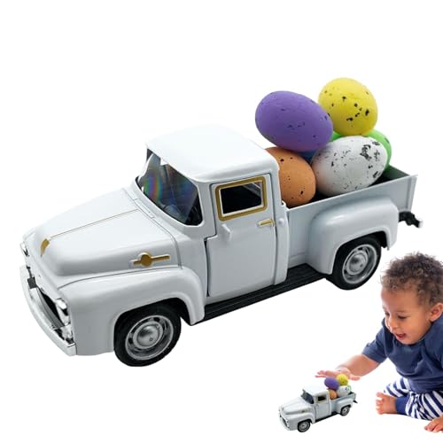 Hogvinnatil Osterlastwagen, LKW | Fahrzeugspielzeugmodell mit Eiern | Vintage -LKW -Modell für Ostern Spring Holiday, Heimküchenstufe Tablettoperie -Bücherregal -ation Hogvinnatil Osterlastwagen, LKW | Fahrzeugspielzeugmodell mit Eiern | Vintage -LKW -Modell für Ostern Spring Holiday, Heimküchenstufe Tablettoperie -Bücherregal -ation von Hogvinnatil