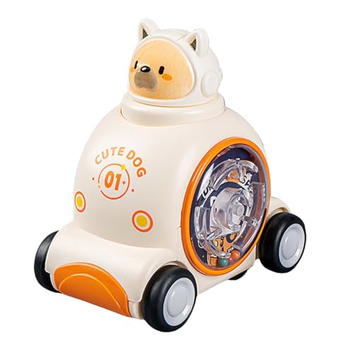 Hogvinnatil Spielzeugauto, Presse und Go Car - Cartoon Space Animal Racing Truck Push Car,Pädagogische niedliche dringende Reibungsfahrzeug, Reiseaktivitäten geschäftiger Würfelspielzeug für und Hogvinnatil Spielzeugauto, Presse und Go Car - Cartoon Space Animal Racing Truck Push Car,Pädagogische niedliche dringende Reibungsfahrzeug, Reiseaktivitäten geschäftiger Würfelspielzeug für und von Hogvinnatil