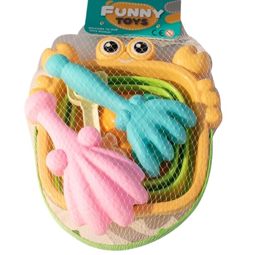 Hogvinnatil Strandsandspielzeug, Kinder Strandspielzeug - Sandschaufel Beach Eimer Meer Tierformen für Kinder,Die Mesh -Aufbewahrungsbeutel gehörte Mädchen, das das Stapeln des Stapelns zum Geburtstag Hogvinnatil Strandsandspielzeug, Kinder Strandspielzeug - Sandschaufel Beach Eimer Meer Tierformen für Kinder,Die Mesh -Aufbewahrungsbeutel gehörte Mädchen, das das Stapeln des Stapelns zum Geburtstag von Hogvinnatil