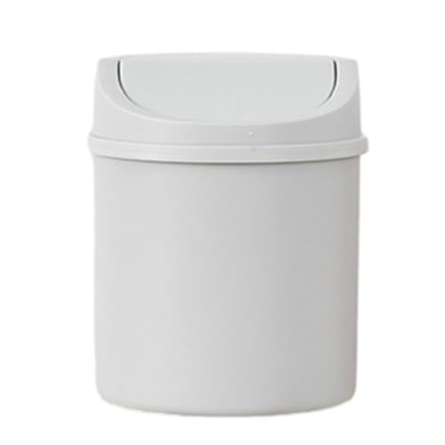 TischmüLleimer Mit Deckel Papierkorb Klein Winziger Abfalleimer Süße Aufbewahrungsbox Für Familie BüRos Kinderzimmer Schminktisch Wohnzimmer 16,5 X 13 X 13 cm von Hogvinnatil