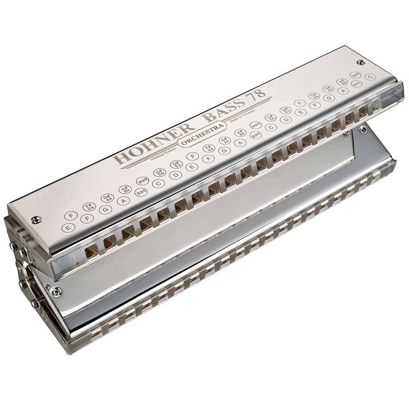 Hohner Bass 78 Orchester Mundharmonika von Hohner