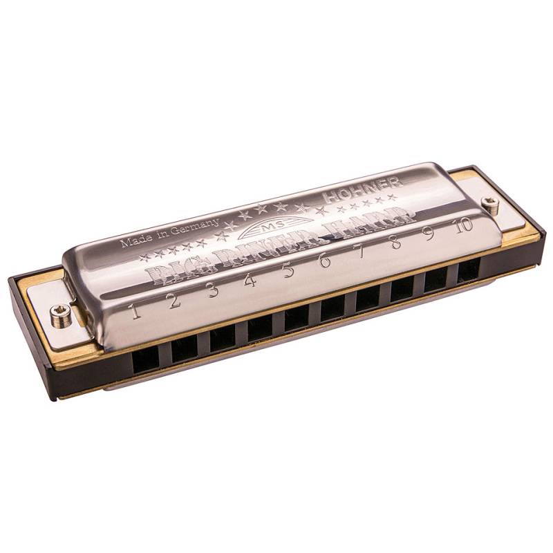 Hohner Big River Harp MS F# Richter-Mundharmonika von Hohner