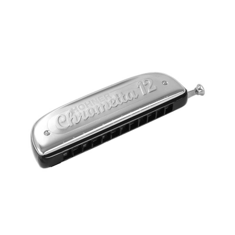 Hohner Chrometta 12 C chromatische Mundharmonika von Hohner