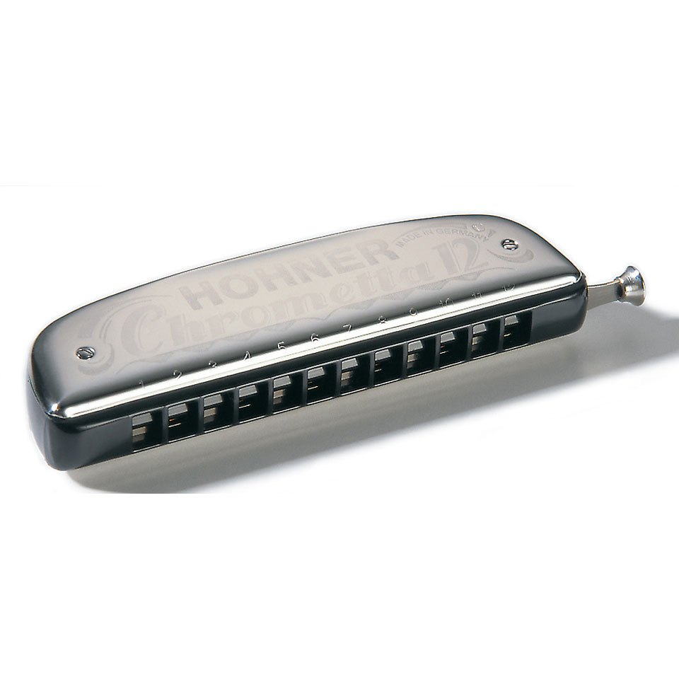 Hohner Chrometta 12 G chromatische Mundharmonika von Hohner