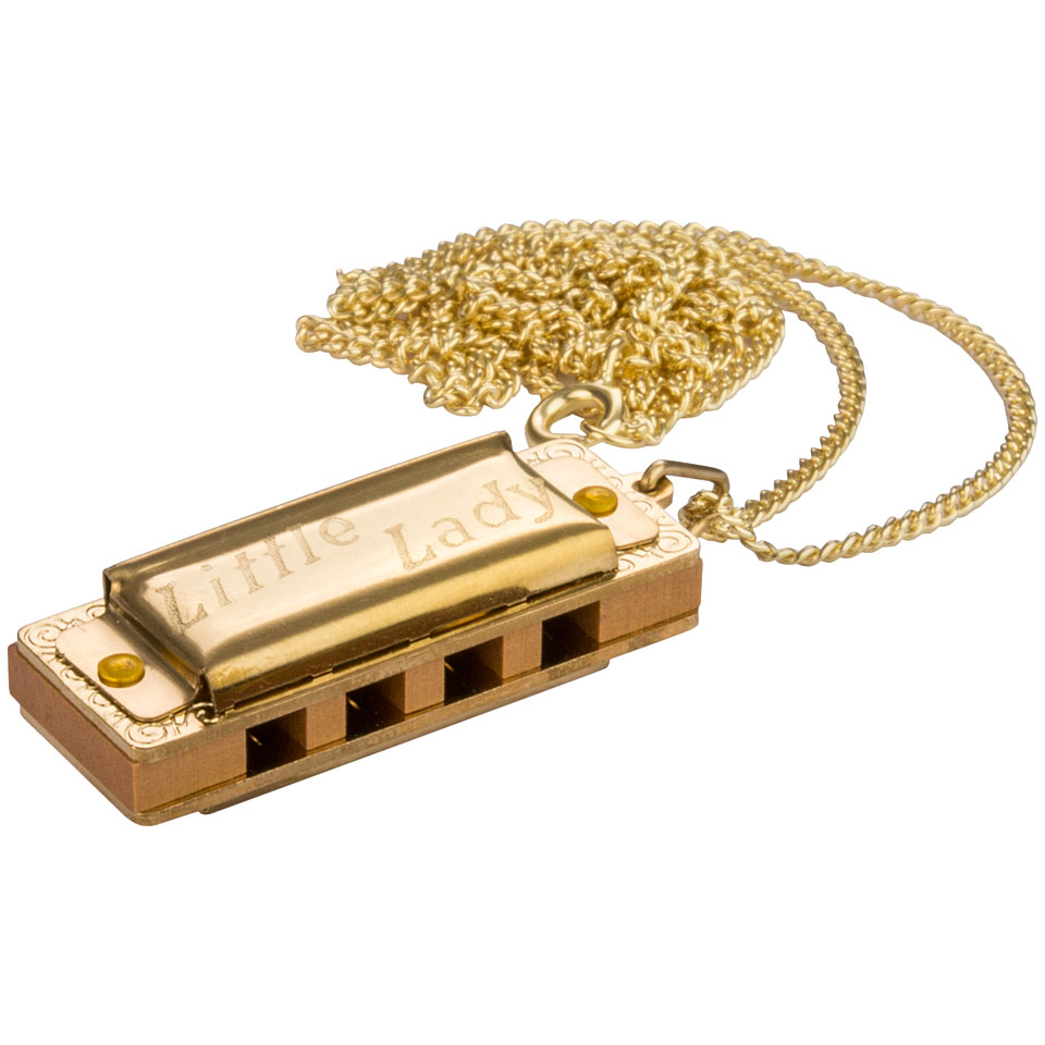 Hohner Little Lady Gold Miniatur Mundharmonika Hohner Little Lady Gold Miniatur Mundharmonika von Hohner