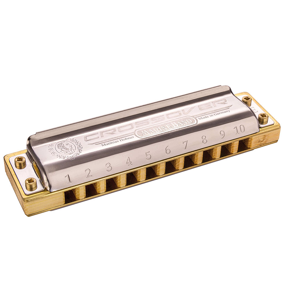 Hohner Marine Band Crossover Bb Richter-Mundharmonika von Hohner