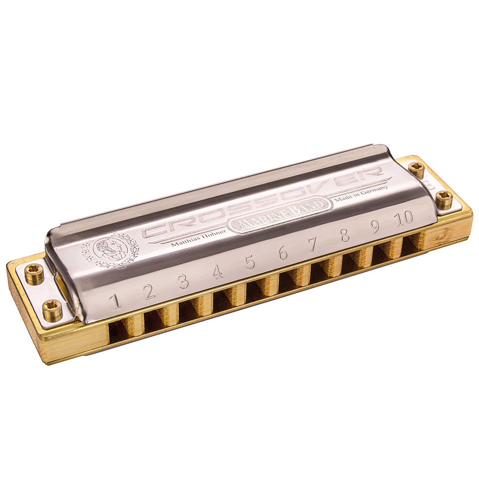 Hohner Marine Band Crossover F# Richter-Mundharmonika Hohner Marine Band Crossover F# Richter-Mundharmonika von Hohner