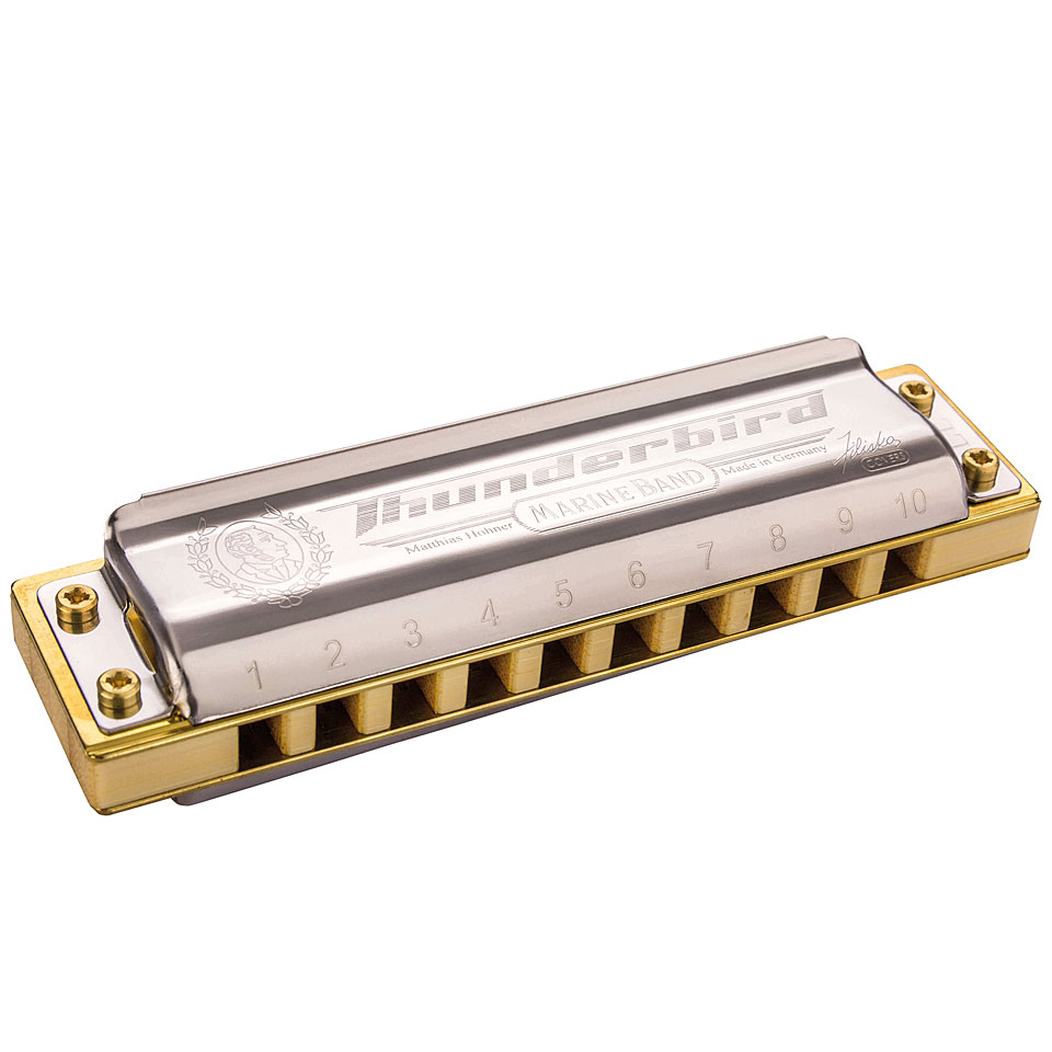 Hohner Marine Band Thunderbird Low A Richter-Mundharmonika von Hohner