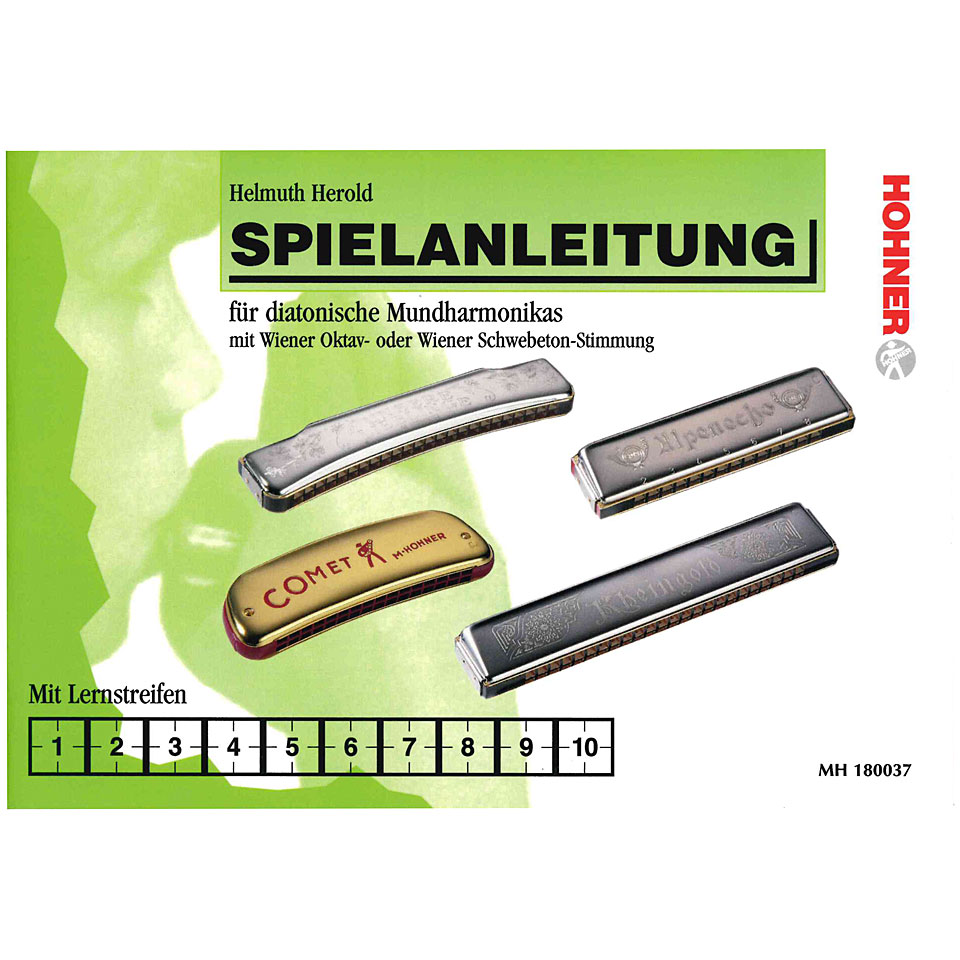 Hohner Spielanleitung diatonische Mundharmonika Lehrbuch von Hohner