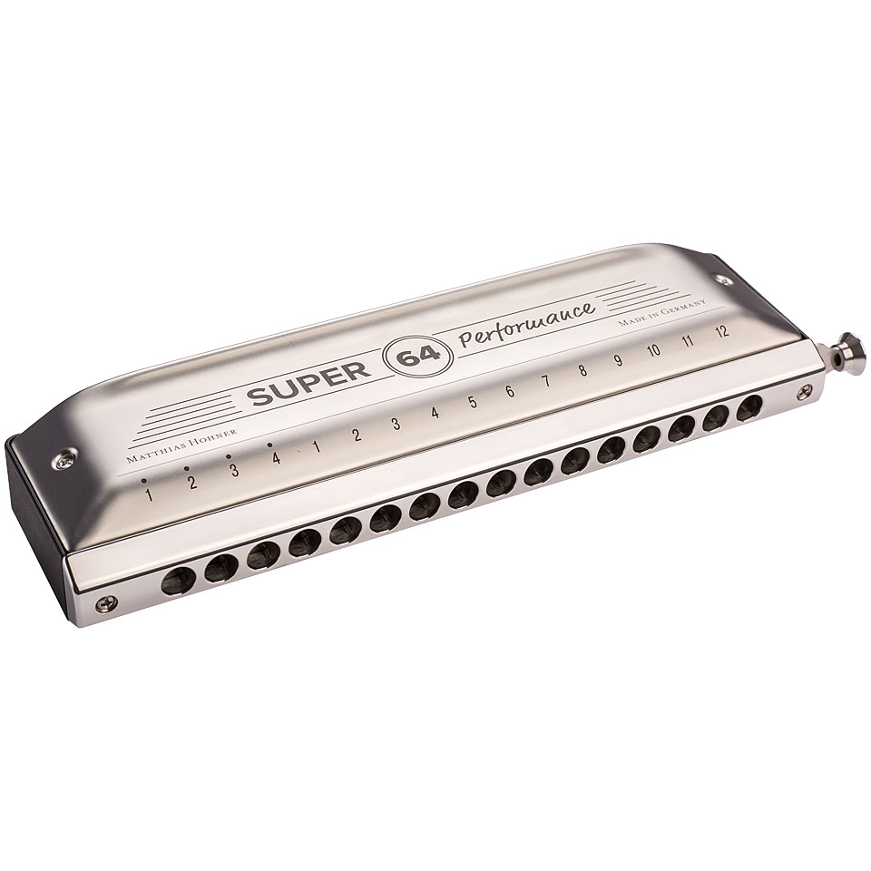 Hohner Super 64 Performance in C chromatische Mundharmonika von Hohner