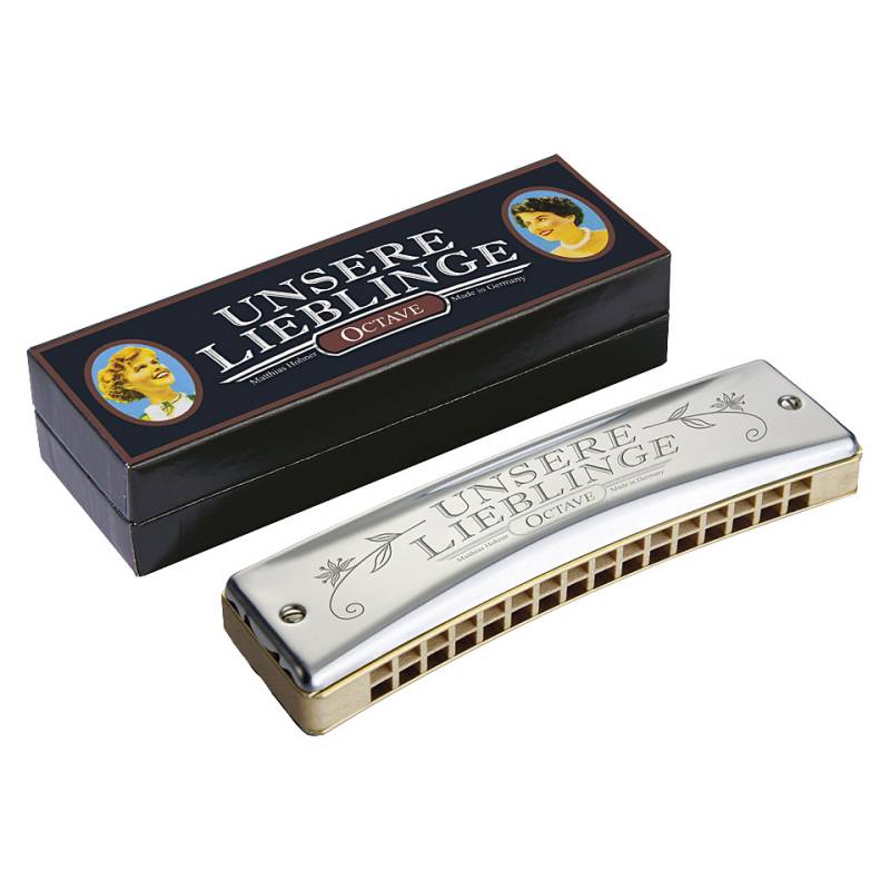 Hohner Unsere Lieblinge 32 C Wiener Oktav-Mundharmonika von Hohner