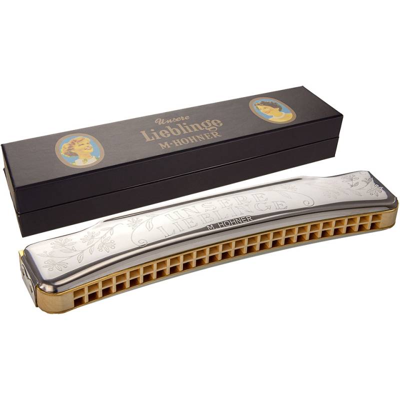 Hohner Unsere Lieblinge 48 C Wiener Oktav-Mundharmonika von Hohner