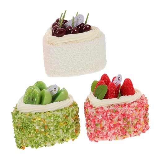 3St Kuchen-Modell Kuchen Modell Herz Kuchen Falsches Dessert Fotorealistischer Kuchen Fotorequisiten Kuchen Faux Food künstlicher Nachtisch Gefälschte Desserts Hartschaum Hohopeti 3St Kuchen-Modell Kuchen Modell Herz Kuchen Falsches Dessert Fotorealistischer Kuchen Fotorequisiten Kuchen Faux Food künstlicher Nachtisch Gefälschte Desserts Hartschaum Hohopeti von Hohopeti