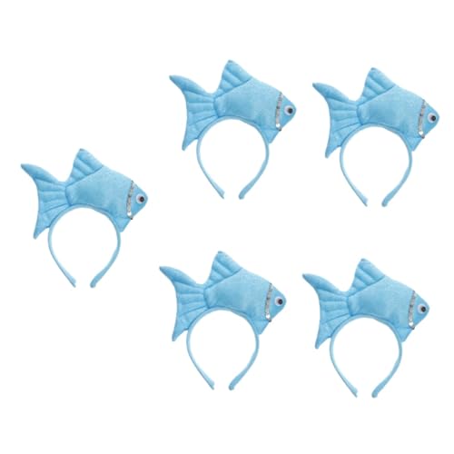 Hohopeti 5 Stück Lustiges Fisch-Stirnband Für Halloween Babyband Haar-Accessoires Für Damen Und Herren Hohopeti 5 Stück Lustiges Fisch-Stirnband Für Halloween Babyband Haar-Accessoires Für Damen Und Herren von Hohopeti