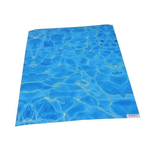 Hohopeti 1 Blatt Simulation Wasseroberfläche Aufkleber Wassermuster Klebeaufkleber Sandtischmaterial Hohopeti 1 Blatt Simulation Wasseroberfläche Aufkleber Wassermuster Klebeaufkleber Sandtischmaterial von Hohopeti