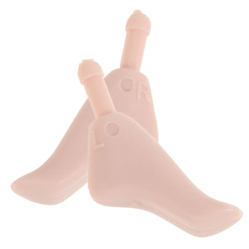 Hohopeti 1 Paar Maßstab Realistische Gelenkfüße für Puppen Zubehör Flexible Miniaturfüße Einfacher Austausch für DIY Puppenliebhaber Kompatibilität für Verschiedene Puppen Hohopeti 1 Paar Maßstab Realistische Gelenkfüße für Puppen Zubehör Flexible Miniaturfüße Einfacher Austausch für DIY Puppenliebhaber Kompatibilität für Verschiedene Puppen von Hohopeti
