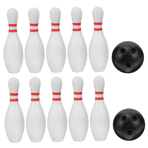 Hohopeti 1 Satz Bowlingkugeln, Interaktives Spielzeug Aus Kunststoff, Bowlingnadeln Hohopeti 1 Satz Bowlingkugeln, Interaktives Spielzeug Aus Kunststoff, Bowlingnadeln von Hohopeti