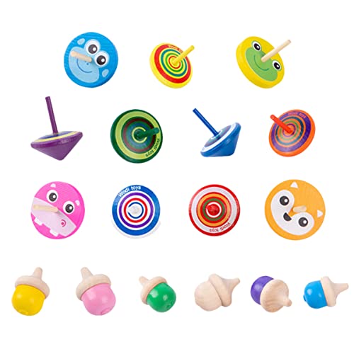 Hohopeti 1 Satz Holz Gyroskop Set für Kreatives und Lustiges Rotationsspielzeug für Junge Mädchen Fördert die Eltern Junge Mädchen Beziehung und Sorgt für Spielspaß ohne Bildschirmzeit Hohopeti 1 Satz Holz Gyroskop Set für Kreatives und Lustiges Rotationsspielzeug für Junge Mädchen Fördert die Eltern Junge Mädchen Beziehung und Sorgt für Spielspaß ohne Bildschirmzeit von Hohopeti