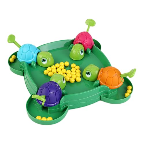 Hohopeti 1 Satz Interaktives Schildkröten Set mit Bunten Bohnen für Fördert Kritisches Soziale Interaktion und Spielspaß für Ganze Familie von Hohopeti
