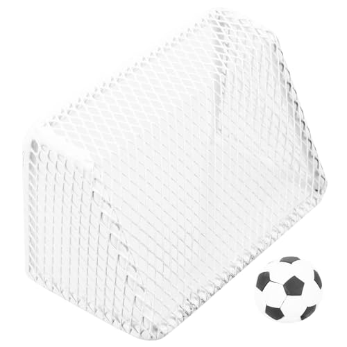 Hohopeti 1 Satz Mini Fußballtor Set mit Miniatur Fußball für Puppenhaus Dekoration für Kreative DIY Projekte und Realistische Sport Szenen aus Robustem Material Gefertigt Hohopeti 1 Satz Mini Fußballtor Set mit Miniatur Fußball für Puppenhaus Dekoration für Kreative DIY Projekte und Realistische Sport Szenen aus Robustem Material Gefertigt von Hohopeti