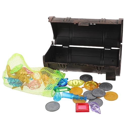 Hohopeti 1 Satz Piraten Schatzsuche Set Teiliges Tauchsandspielzeug mit Bunten Juwelen für Dekorationen und Kreative Bastelideen für Kindergeburtstage und Unterwasserspiele Hohopeti 1 Satz Piraten Schatzsuche Set Teiliges Tauchsandspielzeug mit Bunten Juwelen für Dekorationen und Kreative Bastelideen für Kindergeburtstage und Unterwasserspiele von Hohopeti