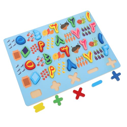 Hohopeti 1 Set Arabisches Puzzle Passendes Spielzeug Arabisches Zahlen Lernspielzeug Für Kinder Arabisches Zahlen Puzzle Lernspielzeug Holzpuzzle Kinderspielzeug Holzpuzzle Für von Hohopeti