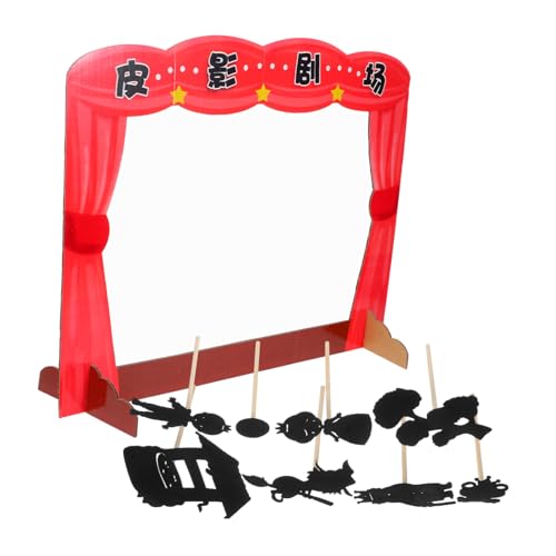 Hohopeti 1 Set Traditionelles Chinesisches Schattenpuppenspielzeug Für Kinder Mit DIY -schattenpuppen Und Marionette Puppet Für Vorschullern Und Familienspiele 1 von Hohopeti