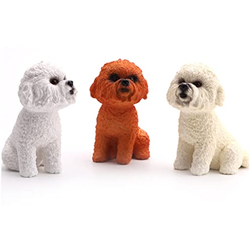 Hohopeti Mini Pudel Figur Realistisches Haustier Hund Modell Bastel Desktop Dekoration Beige Perfekt Als Pudel Ornament Oder Für Hundeliebhaber Hohopeti Mini Pudel Figur Realistisches Haustier Hund Modell Bastel Desktop Dekoration Beige Perfekt Als Pudel Ornament Oder Für Hundeliebhaber von Hohopeti