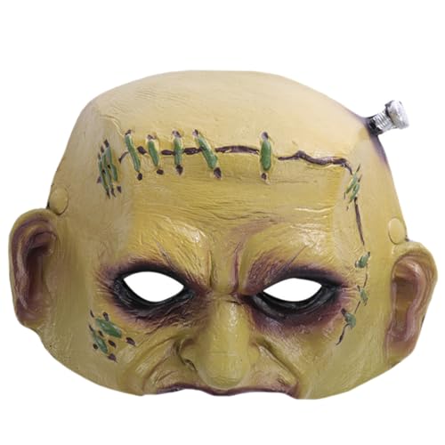 Hohopeti 1 Stück Pu Maske Kleidung Kopfbedeckung Dekorieren Zombie Gesichtsmaske Cosplay Maske Kostüm Cosplay Maske Halloween Umweltschutz Pu von Hohopeti