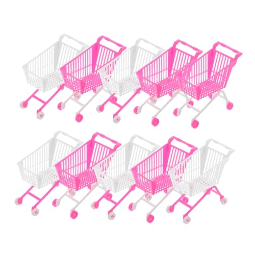 Hohopeti 10 Stücke Kinder Spielzeug Einkaufswagen Miniatur Für Frühes Lernen Realistische Puppenhaus Kinderwagen Wagen Spielzeug Hohopeti 10 Stücke Kinder Spielzeug Einkaufswagen Miniatur Für Frühes Lernen Realistische Puppenhaus Kinderwagen Wagen Spielzeug von Hohopeti