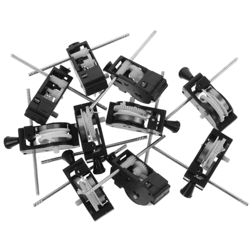 Hohopeti 10 Stück Teiliges Aufziehmechanismus für Spielzeugautos Langlebige Wiederverwendbare Zahnradbox Transparente DIY Spielzeugbewegungen für Kinderbastelspaß von Hohopeti