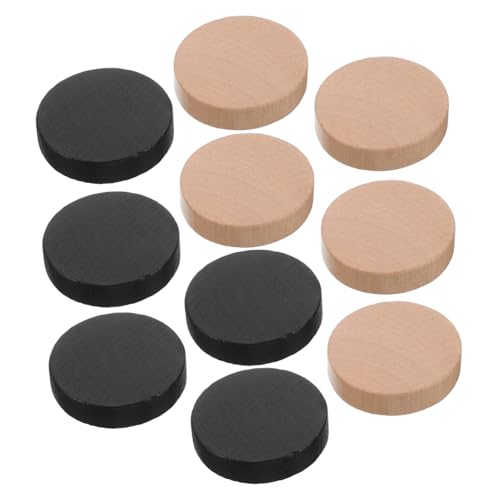 Hohopeti 10 Stück Teiliges Holz Sling Puck spielset Schnelle Interaktive Schachfiguren für Familienspiele Vielseitig Anpassbar für Soziale Events und Pädagogische Nutzung von Hohopeti