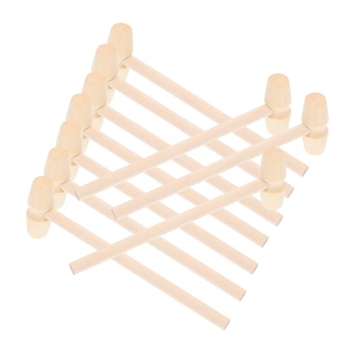 Hohopeti 10 Stück Teiliges Mini Holzhammer Pädagogisches Babyspielzeug für Jungen und Mädchen Verbessert Hand Auge Koordination Handliches Kreatives Klopfspielzeug für Kleinkinder und Junge Hohopeti 10 Stück Teiliges Mini Holzhammer Pädagogisches Babyspielzeug für Jungen und Mädchen Verbessert Hand Auge Koordination Handliches Kreatives Klopfspielzeug für Kleinkinder und Junge von Hohopeti