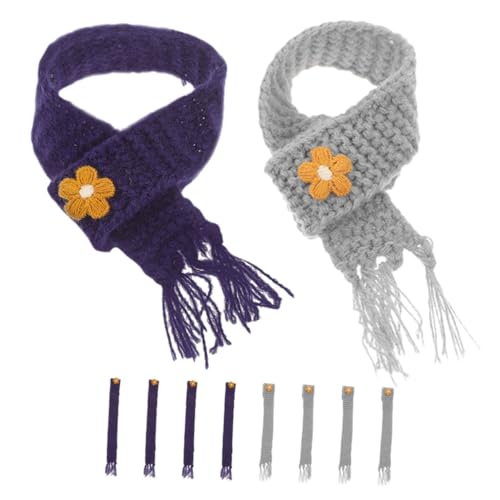 Hohopeti 10 Stück Teiliges Mini Strickschals Verstellbar Weiche Dekorative Mini schals für Puppenzubehör DIY Schmuck für Puppen Flaschen und Kleine Accessoires Hohopeti 10 Stück Teiliges Mini Strickschals Verstellbar Weiche Dekorative Mini schals für Puppenzubehör DIY Schmuck für Puppen Flaschen und Kleine Accessoires von Hohopeti
